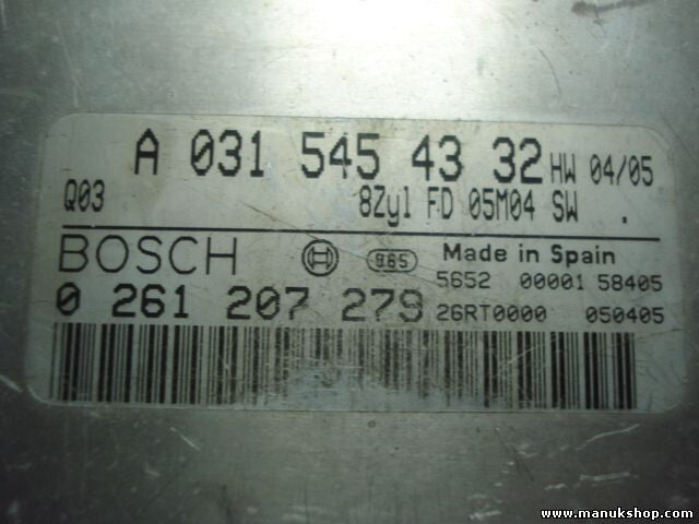 Motorsteuergerät Mercedes-Benz W163 ML 55 AMG Q03 A0315454332 FD05M04 0261207279