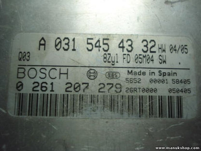 Motorsteuergerät Mercedes-Benz W163 ML 55 AMG Q03 A0315454332 FD05M04 0261207279