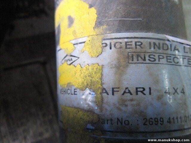 Kardanwelle Kardan hinten Tata Safari 4X4 1236F00S 1236.F00.S 269941110123