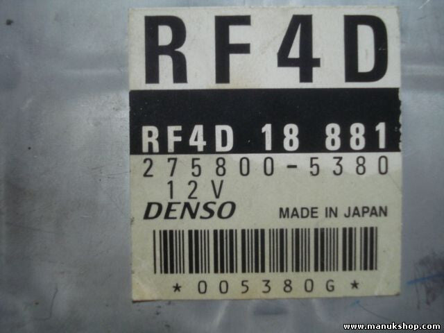 Motorsteuergerät Mazda 323 F 2758005380 275800-5380 DENSO RF4D18881 RF4D 18 881
