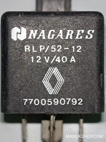 Relais Renault  7700590792 77 00 590 792 RLP5212 12V 40A RLP/52-12 12 V/40 A