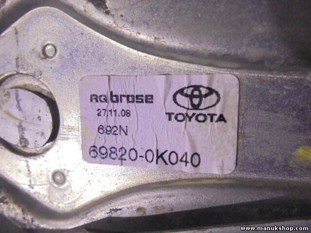 Fensterheber elektrisch Vorne Links Toyota 857200K010 AE2621002990 698200K040