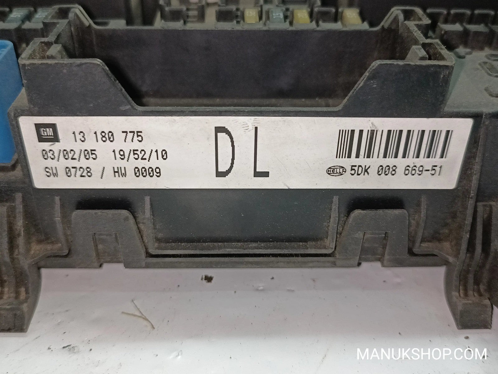 Sicherungskasten Opel Astra H Zafira B 13180775DL 13180775 DL 5DK00866951