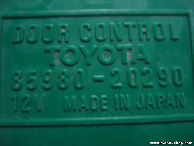 Empfänger Türsteuerung Toyota Yaris Verso 8598020290 85980-20290