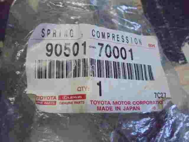 1 stuck Spring Compression  Toyota Land Cruiser 9050170001 90501-70001