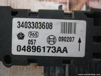 Airbagsensor Airbagsteuergerät Jeep Grand Cherokee 04896173AA 3403303608
