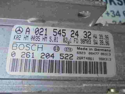 Motorsteuergerät Mercedes-Benz S Class W140 S500 SL500 5.01 8Zyl K02 A0215452432