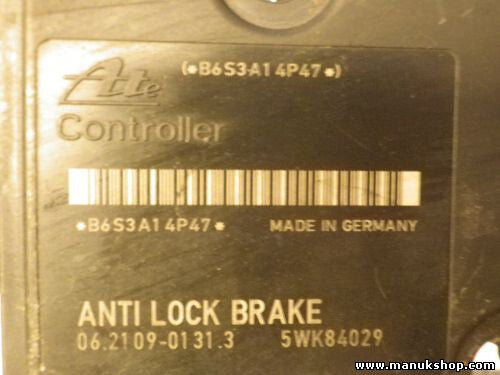 ABS Steuergerät Opel Agila Suzuki 06210901313 06.2109-0131.3 ATE 5WK84029