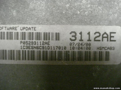 Motorsteuergerät Chrysler Neon P05293112AE 3112AE P05033080AB 05033080AB