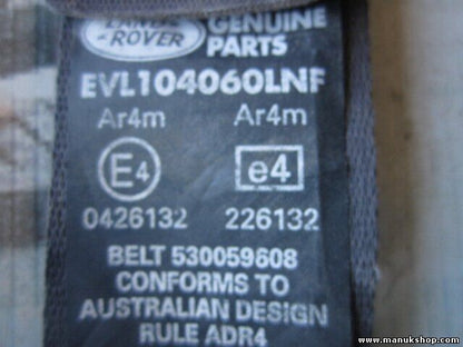 Sicherheitsgurt Gurt Land Rover Freelander EVL104060LNF E4 0426132 226132