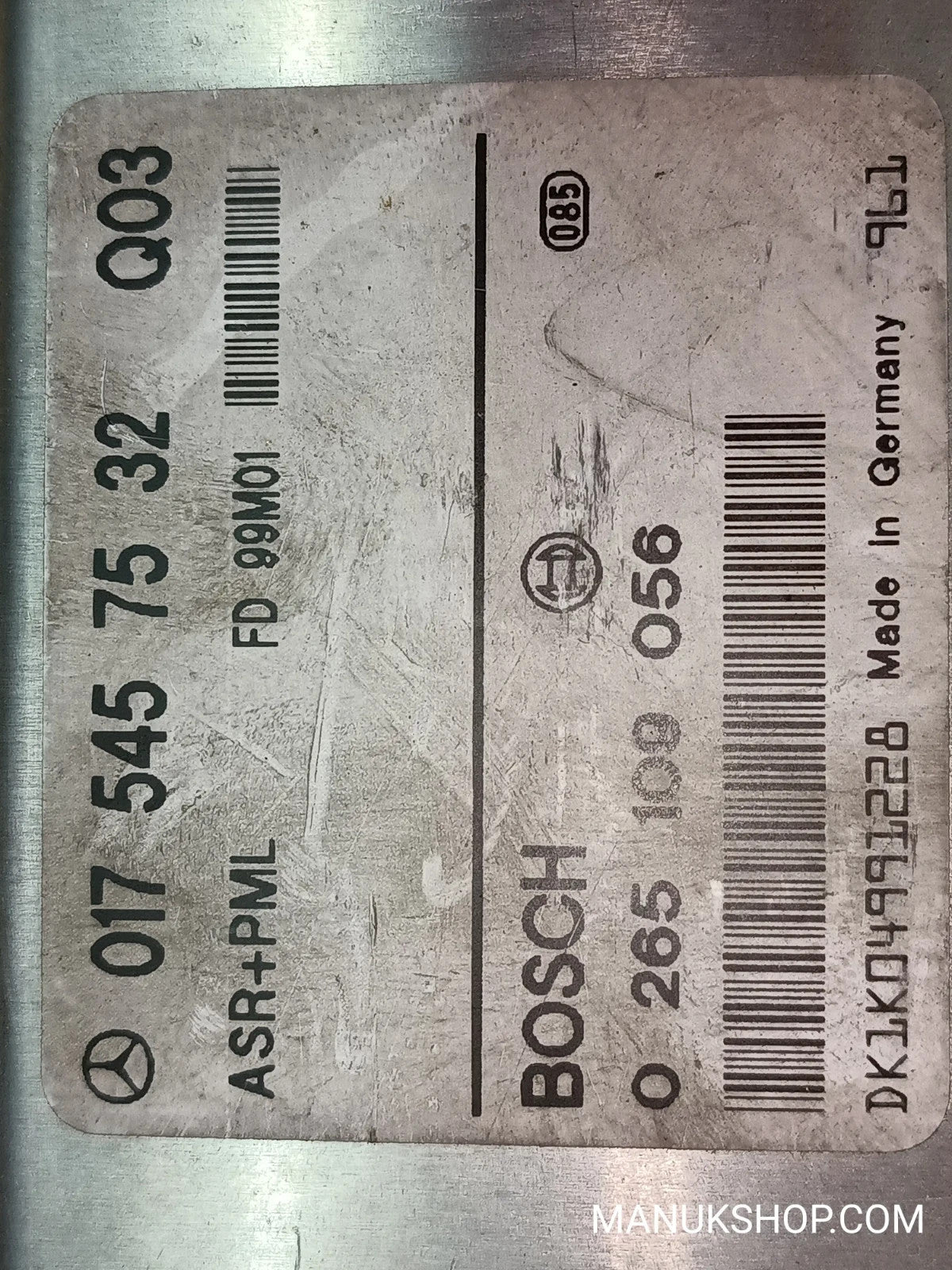 Steuergerät Mercedes-Benz 0175457532 (Q03) FD99M01 FD 99M01 0265109056