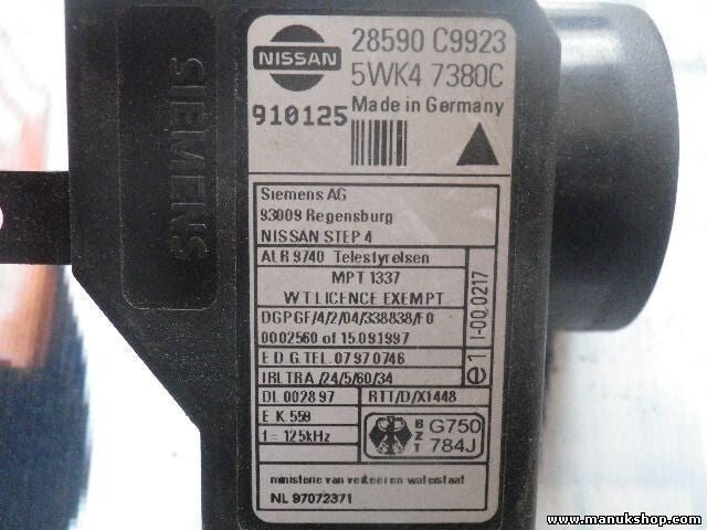 Schlüssel Lesespule Nissan Almera 28590C9923 28590 C9923 930535 5WK47380C