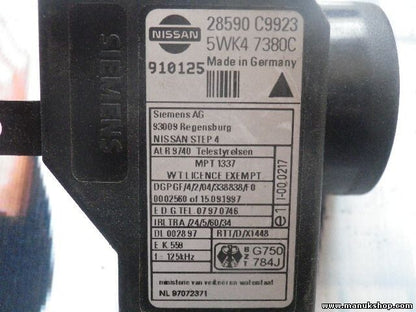 Schlüssel Lesespule Nissan Almera 28590C9923 28590 C9923 930535 5WK47380C