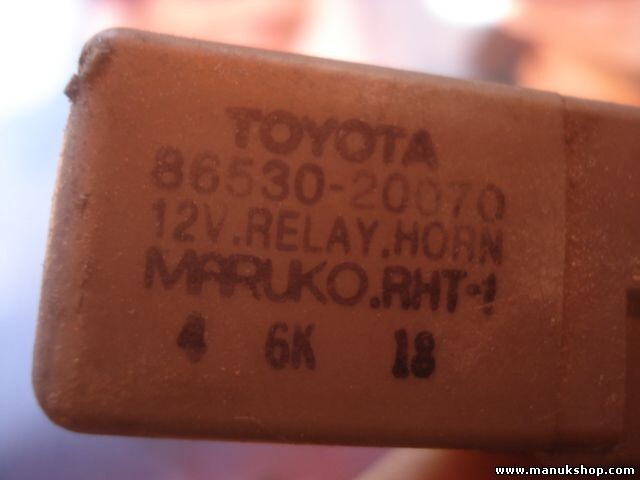 Relais Toyota Picnic MR2 MK2 MARUKO 86530 20070 8653020070