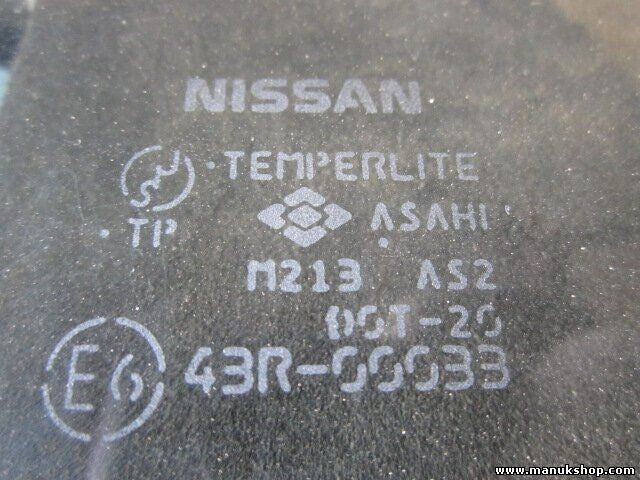 Türscheibe Seitenscheibe vorne links Nissan Pick-Up 43R00033 M213AS2DOT20