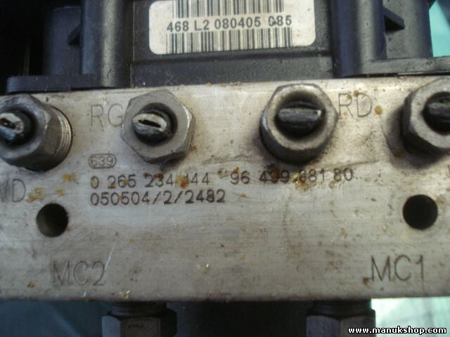 ABS Hydraulikblock Peugeot 807 Fiat Ulysse 9649988180 9657352680 0265234144