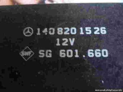 Steuergerät Sitzheizung Mercedes-Benz 1408201526 140 820 15 26 12V SG 601.660