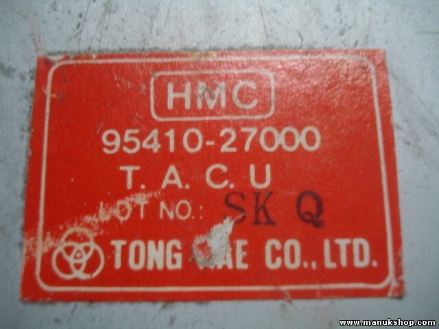 Steuergerät Alarm Hyundai Coupe HMC 9541027000 95410 27000 TACU