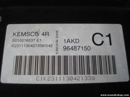 Motorsteuergerät Daewoo Rezzo Chevrolet S010016037 S010016037E1 96487150 1AKD C1