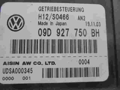 Getriebesteuerung VW Touareg 7L Audi Q7 H12\S0466 09D927750BH UDSA000345