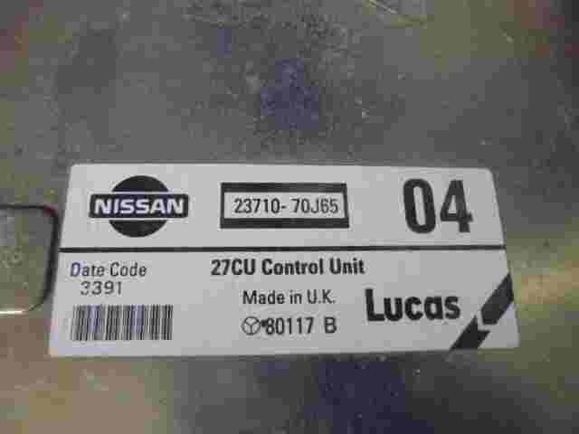 Motorsteuergerät Nissan Primera 2371070J65 23710 70J65 LUCAS 80117B 80117 B