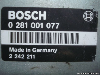 Motorsteuergerät BMW E34 E32 2242211 2244126 5t7 BOSCH 0 281 001 077 0281001077