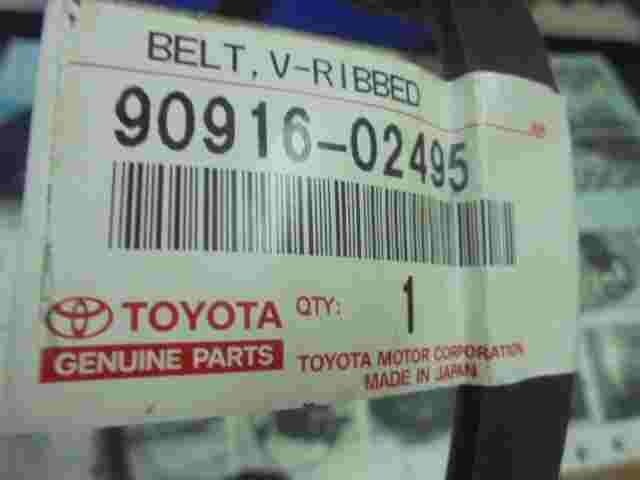 V-Ribbed Belt  Toyota Caldina 9091602495 90916-02495