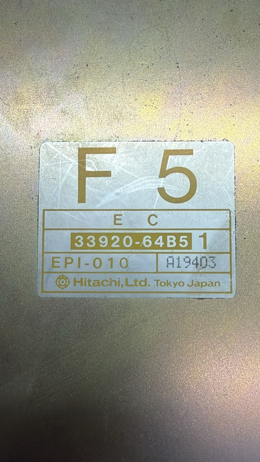 Motorsteuergerät Suzuki Samurai Swift 3392064B5 3392064B51 EPI-010 A19403 F5 EC