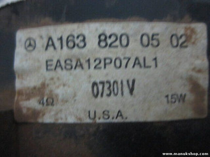 Lautsprecher Mercedes-Benz W163 M Klasse ML 320 A1638200502 EASA12P07AL1