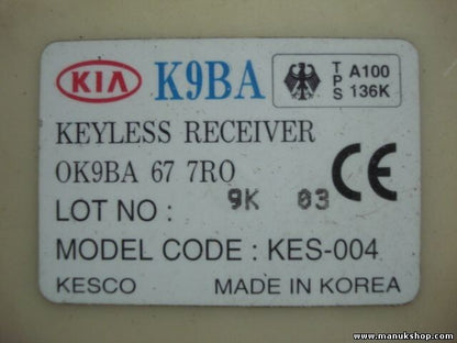 Steuergerät Zentralverriegelung Kia Clarus K9BA 0K9BA677R0 KES-004 TPS A100136K