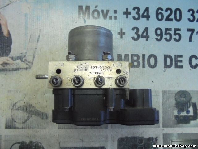 ABS Hydraulikblock Fiat Ducato Jumper 0265956214 2265106516 51964374 0265244043