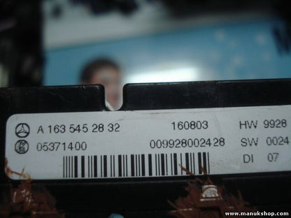 Sicherungskasten Mercedes-Benz A1635452832 A 163 545 28 32 LK 05371400 170800 HW