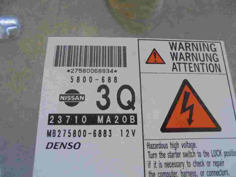 Motorsteuergerät Nissan Cabstar MB2758006883 23710MA20B DENSO 5800688 5800-688