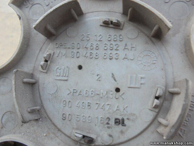 Felgendeckel Opel Vectra 1998 2512689 90468692AH 90468693AJ 90496747AK 90539162B