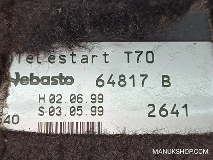 Standheizung Steuergerät BMW 5 E39 Telestart T70 Webasto 64817B 64817 B T7052641