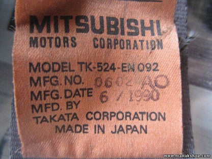Sicherheitsgurt Gurt Mitsubishi Pajero Montero II V45W TK520EN092 TK520EN-092