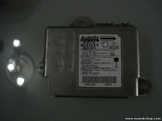 Airbagsensor Airbagsteuergerät Renault Scenic JM 1,9 2003 8200411013 603989700
