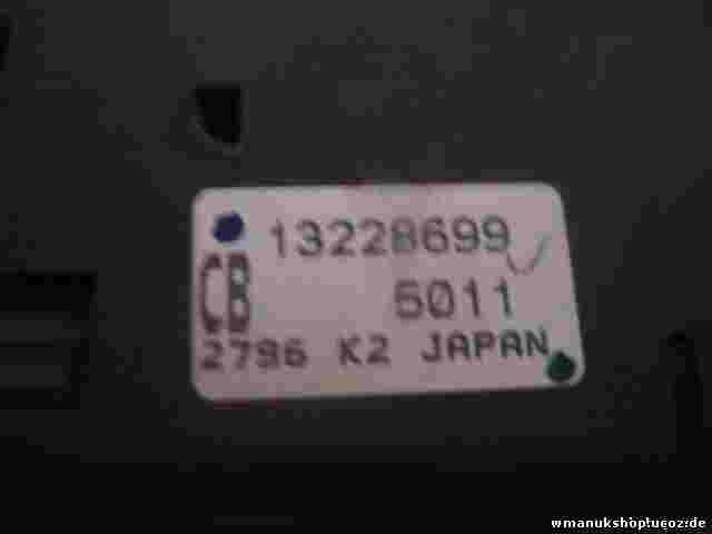 Fensterheber schalter Opel Astra H Zafira B 13228699 2796 K2 CB 5011