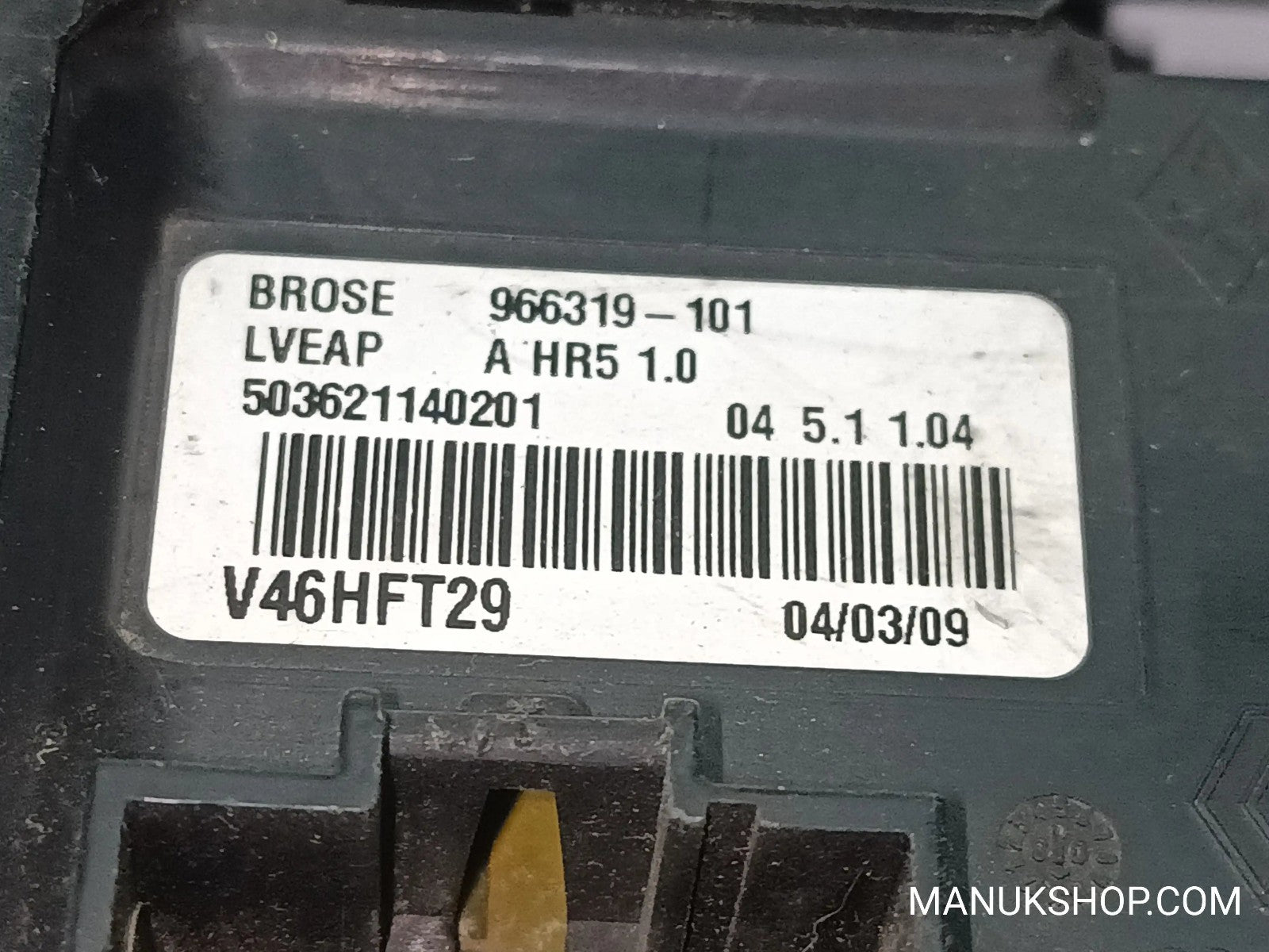 Fensterheber motor vorne recht Renault Scenic 0130822478 503621140201 966319-101