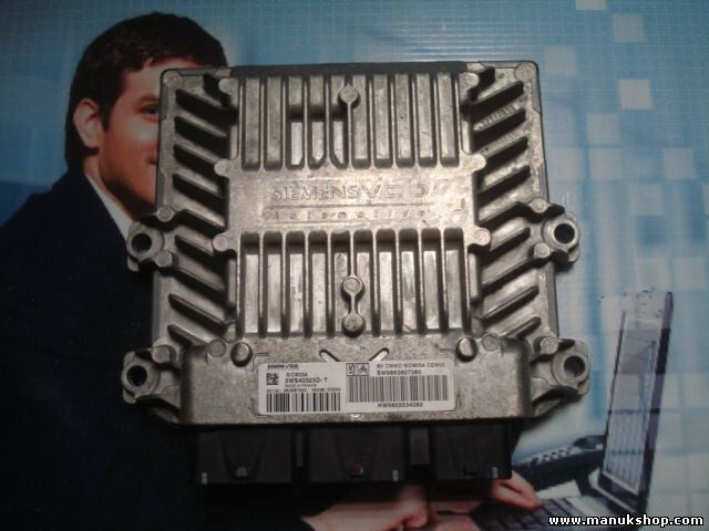 Motorsteuergerät Peugeot 307 9663607380 SW9663607380 9655534080 5WS40323D-T