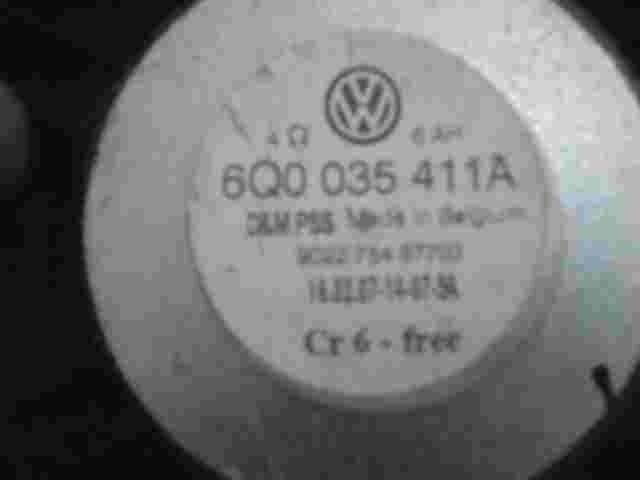 Lautsprecher VW Volkswagen New Beetle Polo 9N 6Q0035411A 6Q0 035 411A 6QO035411A