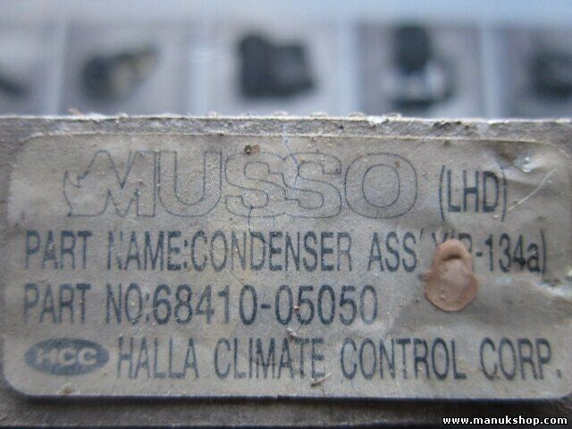 Kondensator Klimakühler SsangYong Musso 6841005050 68410 05050  R134A NON CFC