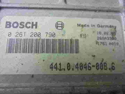Motorsteuergerät VW Volkswagen Skoda 1.3 441040460086 26SA3398 BOSCH 0261200790