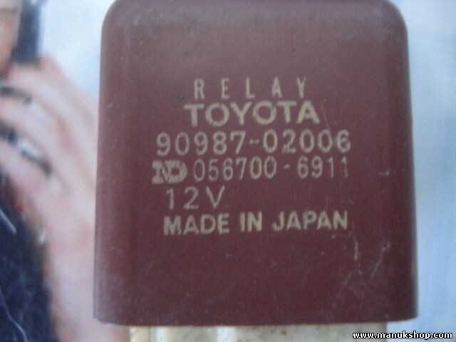 Relais Toyota Starlet Picnic 9098702006 90987-02006 DENSO 0567006911 056700-6911
