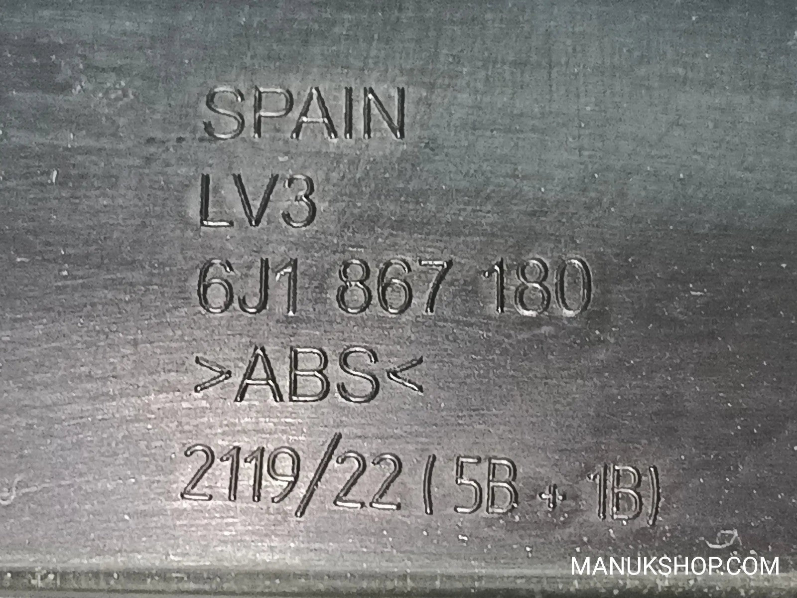 Fensterheber schalter abdeckung Volkswagen VW Passat  6J1867180 6J1 867 180