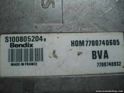 Motorsteuergerät Renault Siemens HOM7700740605 BVA 7700740932 Bendix S100805204B