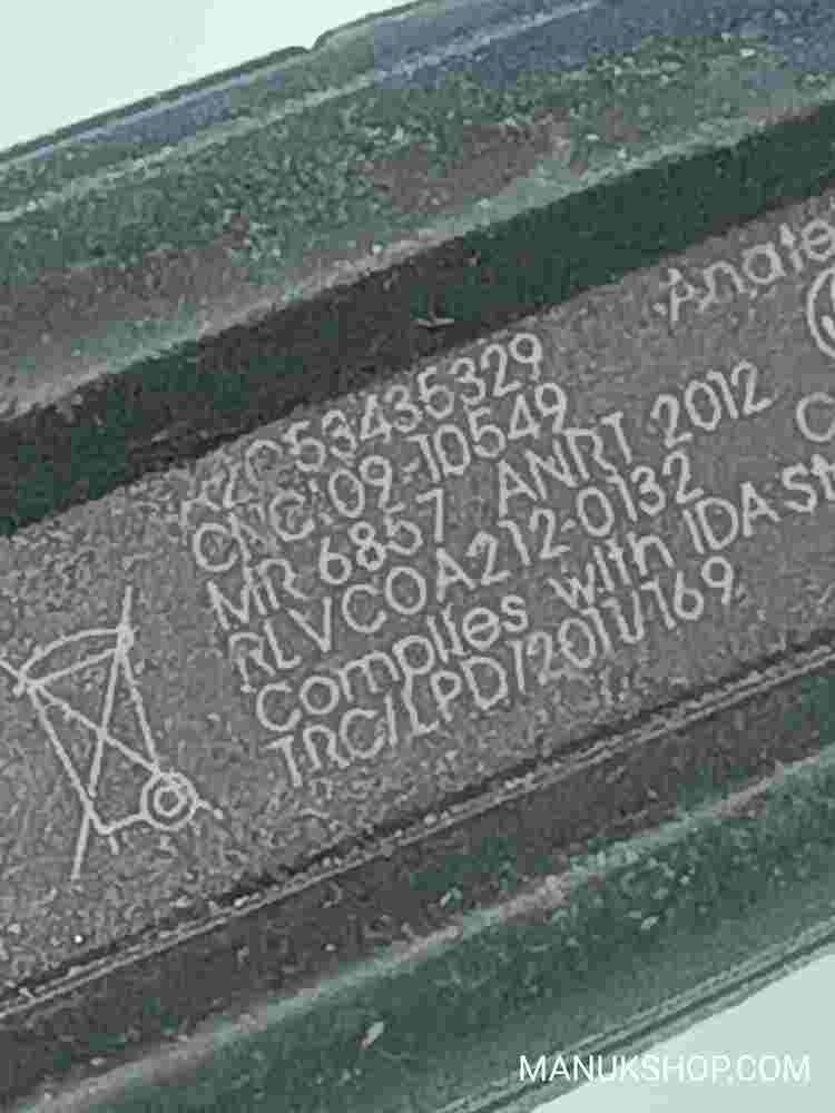 Funkfernbedienung Schlüssel Gehäuse Ford Transit A2C53435329 RLVC0A212-0132 CNC