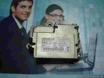 Airbagsensor Airbagsteuergerät Renault Modus 8200463297 BOSCH 0285001509 AB9.X