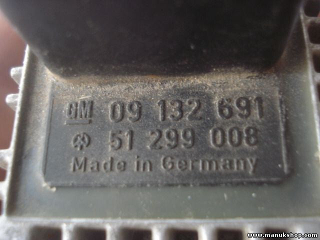 Glühzeitsteuergerät Vorglührelais Opel Omega B 2,2 Opel Corsa 51299008 09132691