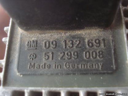 Glühzeitsteuergerät Vorglührelais Opel Omega B 2,2 Opel Corsa 51299008 09132691